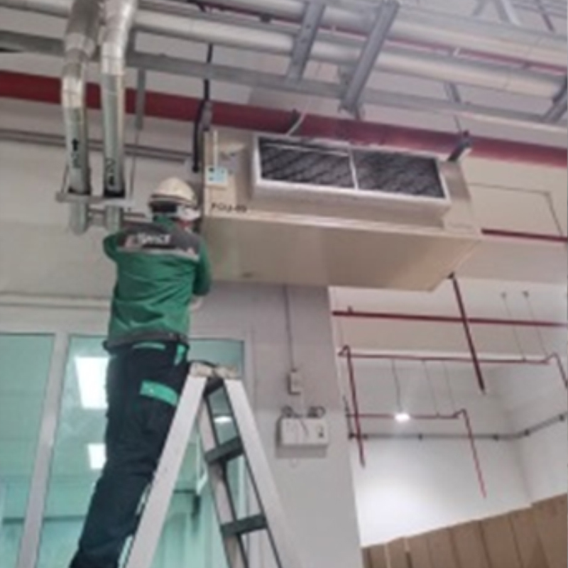 Cleaning Air  handling  unit 